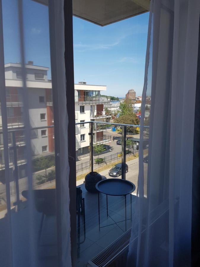 Apartament 42 -Bursztynowe Lägenhet Kołobrzeg Exteriör bild